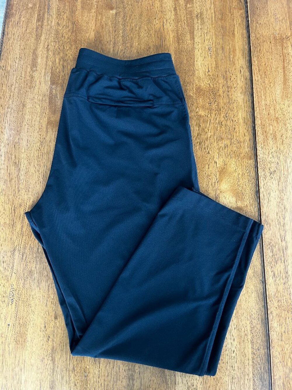 Manmade -The Pant Stretch Everyday Athleisure Trousers Black - Men's 2XL Regular